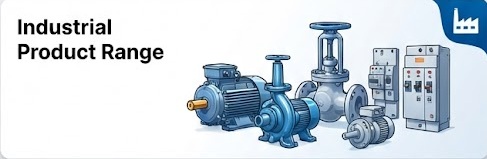 Alliance also supplies electric motors, pumps, valves, switchgear and industrial instruments for industrial applications.